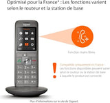 Gigaset CL660 Téléphone sans fil DECT - base + combiné
