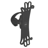 MOBILIS Support téléphone universel rotatif de vélo pour smartphone 4-7" - Noir