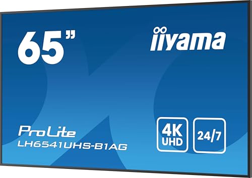 IIYAMA- Afficheur professionnel 65 LH6541UHS-B1AG