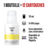 CANON 2LB GI-56 Y EUR Yellow Ink Bottle