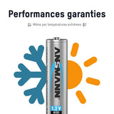 ANSMANN Batteries 5030892 HR03 / AAA blister de 2