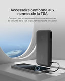 BELKIN 20k PD30w Integrated USB-C Cable Power Bank Black