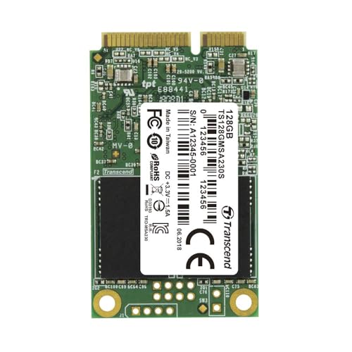 TRANSCEND 128Go mSATA SSD SATA3 3D TLC