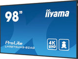 IIYAMA- Afficheur professionnel 98 LH9875UHS-B2AG