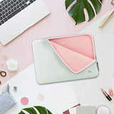 MOBILIS Housse d ordinateur portable Skin 14-16 - Gris et rose
