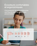 BELKIN USB-C EARBUDS W/ ADJUSTABLE VOLUME LIMITER PINK