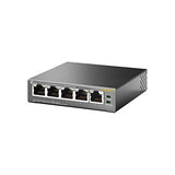TP-LINK DS105GP Switch métal 5 ports Gigabit dont 4 PoE+ 65