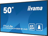 IIYAMA- Afficheur professionnel 50 LH5075UHS-B1AG