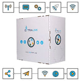 Extralink CAT5E FTP (F/UTP) V2 OUTDOOR TWISTED PAIR 305M - Kabel - Netzwerk câble de réseau Noir F/UTP (FTP)
