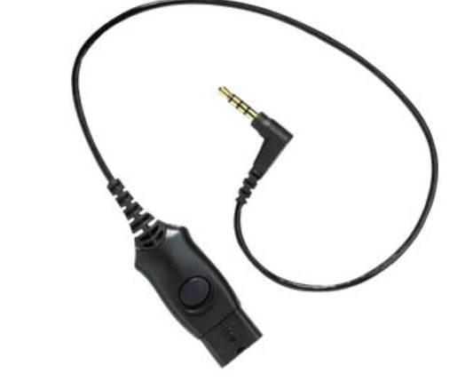 PLANTRONICS Cordon MO300-IPHONE 10 cordon QD/jack 3,5