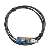 Mikrotik XS+DA0003 câble d'InfiniBand 3 m SFP/SFP+/SFP28 Noir