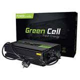 Green Cell INV09 adaptateur de puissance & onduleur Auto 1000 W Noir