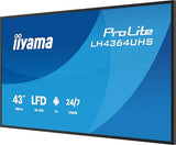 IIYAMA- Afficheur professionnel 43" LH4364UHS-B1AG