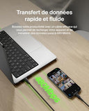 BELKIN USB-C TO USB-C 240W 2.0 BRAIDED PCR 2M BLACK