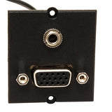 BACHMANN Plastron VGA + jack audio 3,5 mm