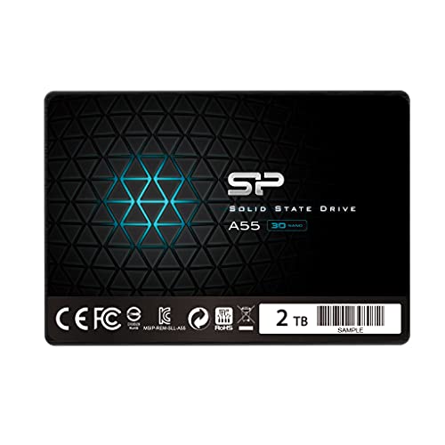 SILICON POWER Ace A55 2To SATA III 6Go/s 2.5p SSD 560/530 Mo/s