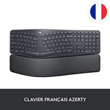 LOGITECH ERGO K860 for Business - Graphite - Central (FR)