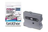 BROTHER P-TOUCH TZE-151 noir sur clear 24mm