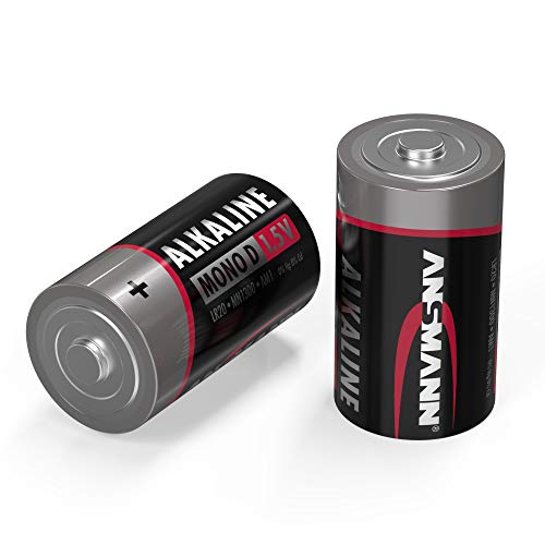 ANSMANN Piles alcalines 5015581  LR20 / D gaine de 4