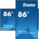 IIYAMA- Afficheur professionnel 86 LH8675UHS-B1AG