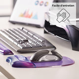 FELLOWES tapis souris/rep-poign gel - lilas