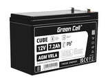 Green Cell AGM05 Batterie de l'onduleur Sealed Lead Acid (VRLA) 12 V 7,2 Ah