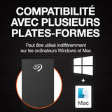 SEAGATE One Touch Desktop HUB 12To USB-C USB 3.0 compatible with Windows/Mac