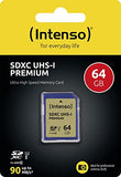 INTENSO Carte SDXC UHS-I Premium Class 10 - 64 Go