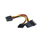 Doubleur d alimentation SATA vers 3 SATA - 30 cm
