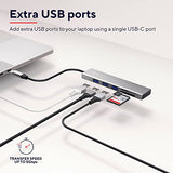 TRUST Hub USB-C HALYX 5 ports 3 USB 1 SD et 1 micro-SD