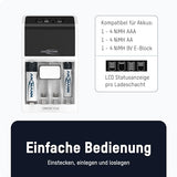 ANSMANN Chargeur de piles Comfort Plus