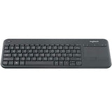 Logitech 920-007145 clavier Universel RF sans fil QWERTY US International Noir