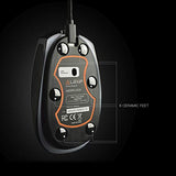 LEXIP - PU94 - SOURIS 3D FILAIRE - VERSION EURO/US PC