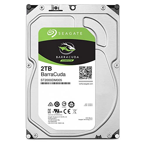 SEAGATE Desktop Barracuda 7200 2To HDD 7200rpm SATA serial ATA 6Gb/s NCQ 256Mo cache 89cm 3.5p BLK Retail SinglePack