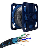 Extralink CAT5E FTP (F/UTP) V2 OUTDOOR TWISTED PAIR 305M - Kabel - Netzwerk câble de réseau Noir F/UTP (FTP)