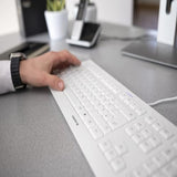 CHERRY Clavier KC-1000 USB gris