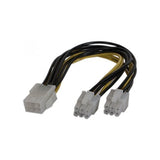 Doubleur d alimentation PCI Express 6 pins -15 cm