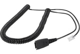 DACOMEX Micro-casque téléphone de bureau RJ9 perche flex anti-bruit 2 écouteurs