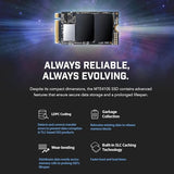 TRANSCEND 512Go M.2 2242 PCIe Gen4x4 NVMe 3D TLC DRAM-less