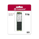 TRANSCEND 1To M.2 2280PCIe Gen3x4 M-Key puce 3D TLC sans DRAM