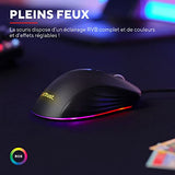 TRUST Souris gaming filaire YBAR+ noire
