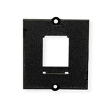 BACHMANN Plastron vide 1 embase keystone (RJ45, USB, HDMI)