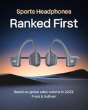 SHOKZ Casque à conduction osseuse OpenRun Pro 2 noir