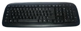 MCL Clavier USB Azerty pour PC 105T - Noir