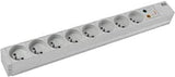 BACHMANN Multiprise 19 333.4061 8 prises avec interrupteur et parasurtenseur