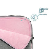 MOBILIS Housse d ordinateur portable Skin 12.5-14 - Gris/Rose