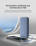 BELKIN 20k PD30w Integrated USB-C Cable Power Bank Blue