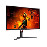 AOC G3 U32G3X/BK LED display 80 cm (31.5") 3840 x 2160 pixels 4K Ultra HD Noir, Rouge