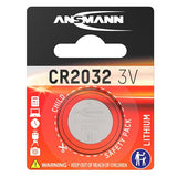 ANSMANN Pile lithium 5020122 CR2032 blister de 1