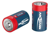 ANSMANN Piles alcalines 1514-0000 LR20 / D blister de 2